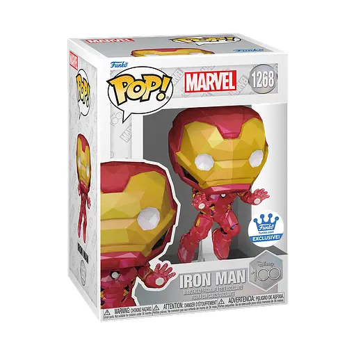 Фігурка Funko Pop Marvel Iron Man Марвел Залізна людина 10 см E M IM 1268 - фото 3