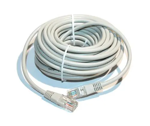 Патч-корд 10 м, UTP, Grey, Cablexpert, Cat.5e, CCA, PVC (PP12-10M)