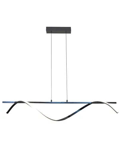 Подвесной светильник, люстра Goldlux 331076 Rumba LED 1x23W 4000K 3600Lm IP20 хром - фото 1