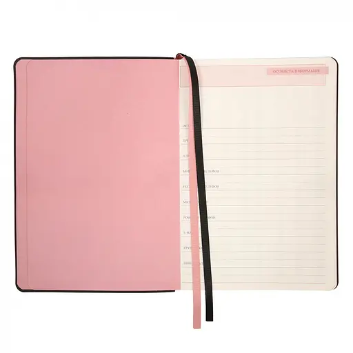 Дневник А5 Leo Planner недатированный Hypnotic мягкий черный 320 страниц (252703) - фото 5