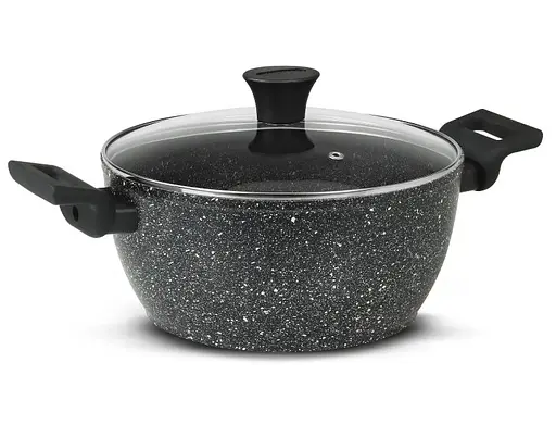 Кастрюля Flonal Pietra Lavica 2,4л с крышкой (PLICV2080) - фото 1