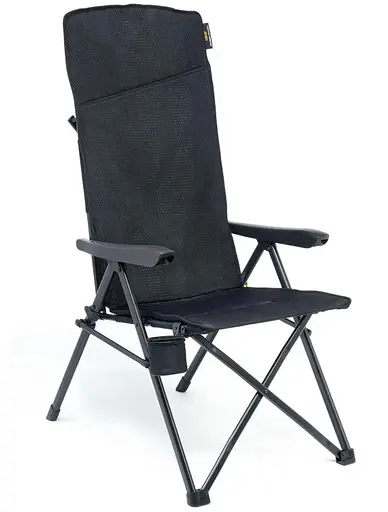 Крісло розкладне Uquip Justy XL Black (244053) (DAS303233) - фото 1