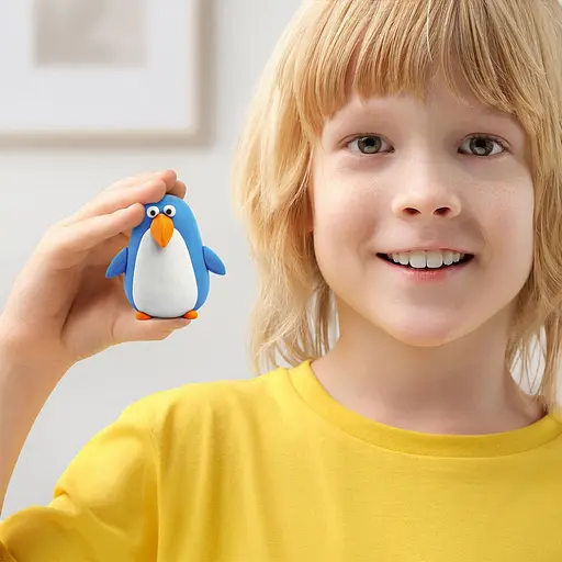 Меганабор пластилина "Птицы" ЛИПАКА 15013-UA01 самостоятельно затвердевает - фото 5