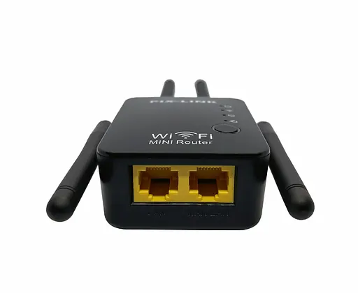 Ретранслятор-маршрутизатор Pix-Link X300R4 300Мбит/с 2.4 ГГц Черный (XNRWSW020403W 5542) - фото 4