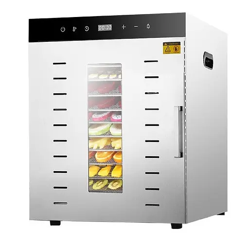 Дегідратор побутовий Tekhniko DH-10HB-SS нержавіюча сталь (10 лотків 40*38 см) - фото 3