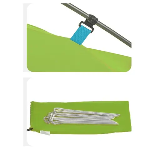 Намет двомісний Naturehike CNK2450WS030 Зелений - фото 2