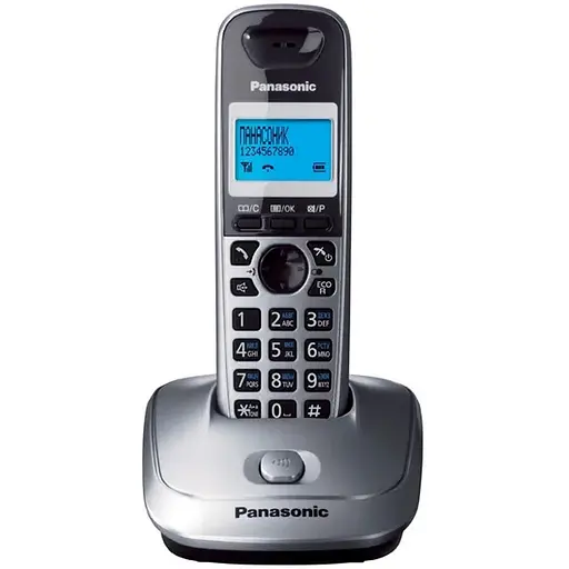 Panasonic Радіотелефон DECT KX-TG2511UAM Metallic