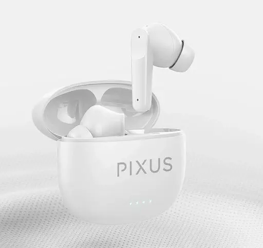 Навушники бездротові Pixus Band білі - фото 4