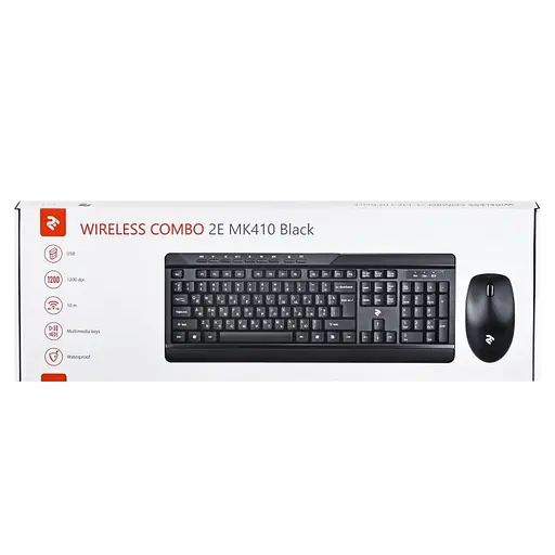 Комплект 2E MK410 WL BLACK 2E-MK410MWB - фото 17