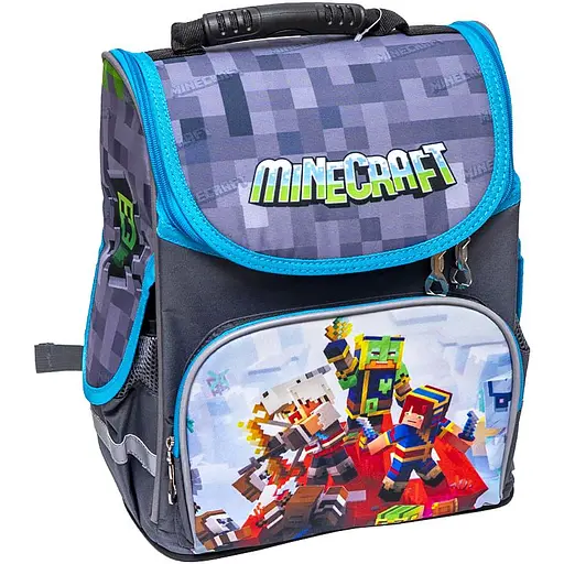 Ранець-короб ортопедический, "Виртуальный мир игры" 989149, 34х26х15см, Space - фото 1