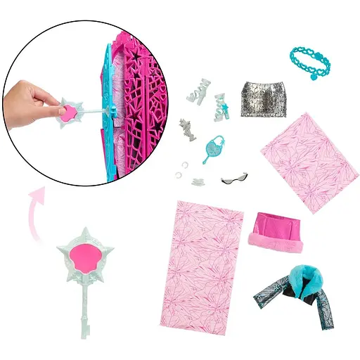 Набір-сюрприз Monster High Таємниці Жахлівуда Жахо-секрети Кетті Нуар (JBG82) - фото 5