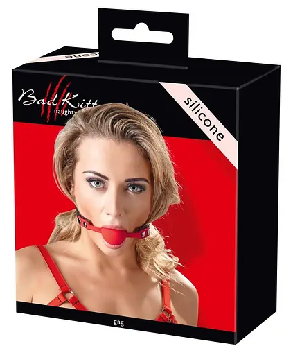 Кляп кулька Bad Kitty Naughty Toys Gag червоний - фото 5