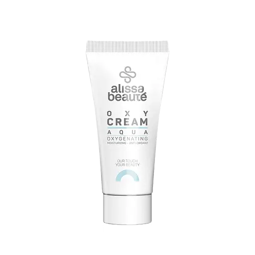 Крем, насыщающий кожу кислородом, осветляет и увлажняет Aqua OXY Cream Alissa Beautе 20 мл - фото 1