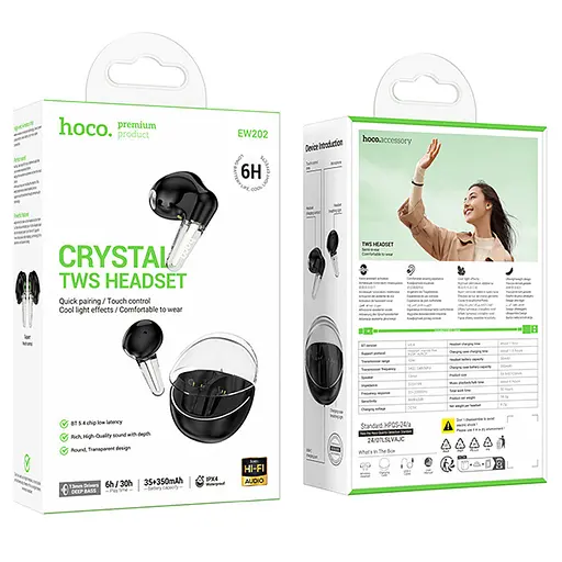 Беспроводные TWS наушники Hoco EW202 Magic - фото 4