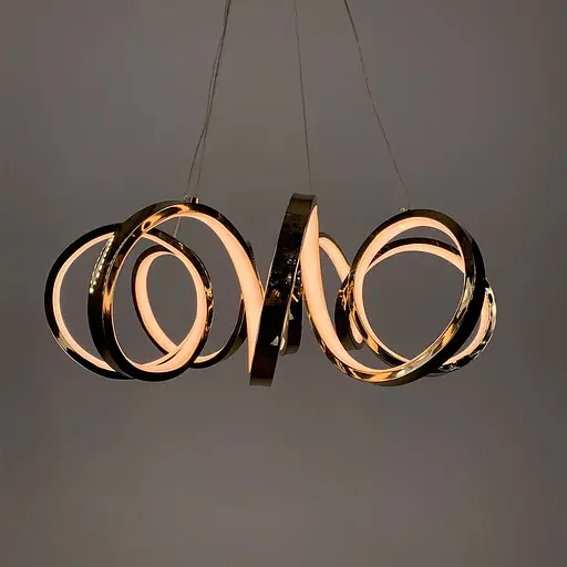 Роскошная золотая люстра MARCELA Ø 70 см Line F | Ст. MJ74-700 TGD - фото 6