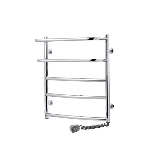 Полотенцесушитель электрический Kroner Каскад дуга ДКД01ER 600x500/5 ER CV014720, Хром, Правое - фото 1