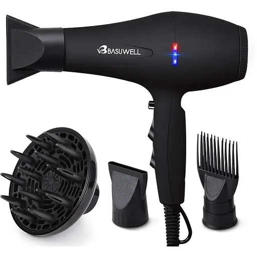 Фен Basuwell AC 2100 Вт, чорний