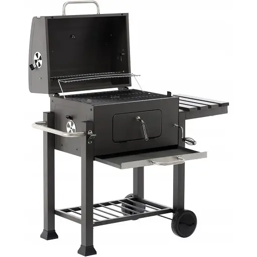Гриль Garden Line BBQ5320 з кришкою 58​​ x 42.5 см