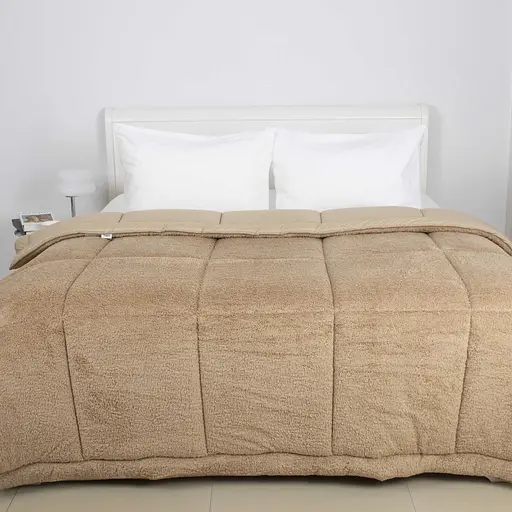 Одеяло ТЕП Teddy 200x210 см золотой беж (1-05209_35054) - фото 2