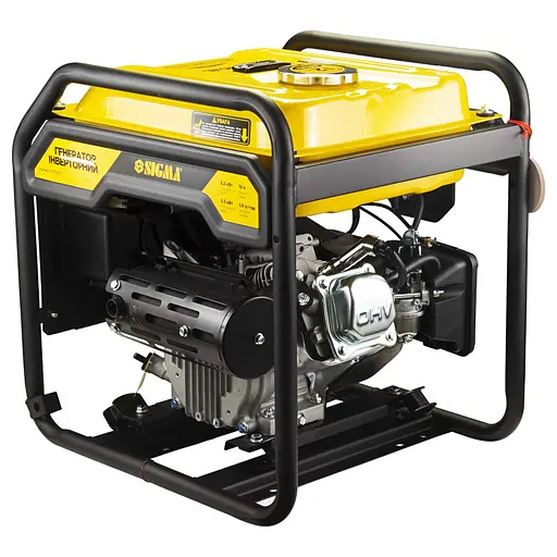 Генератор інверторний SIGMA 2.2/2.5 кВт, однофазний, ручний запуск (5710721) - фото 7