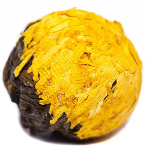 Шен Пу Эр Newtea Драконье Яйцо с Желтой Хризантемой 2016г. 10 шт. (P-HJXLZMNTW)