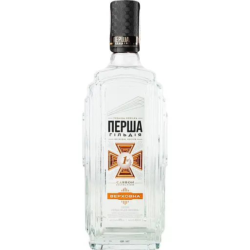 Водка Первая Гильдия 40% 0.5 л