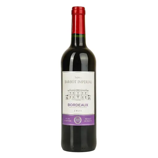 Вино Chateau Barbot Imperial красное сухое 0.75 л - фото 1