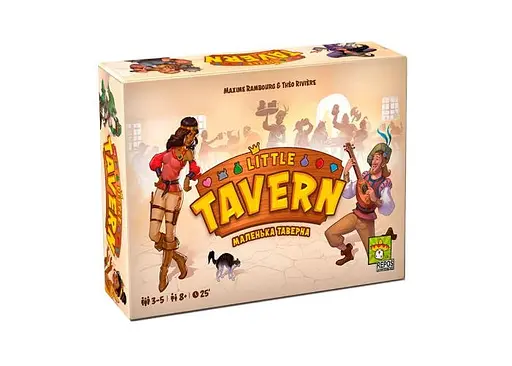 Настільна гра Asmodee Маленька таверна (Little Tavern) (укр.) (REPLT01UA)