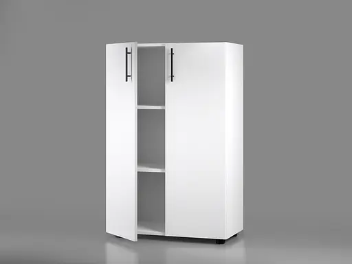 Шкаф для документов средний ОП-612 Orange-Line 700х347х1103 Белый - фото 2