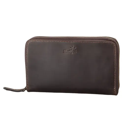 Кожаный клатч мужской SHVIGEL 22х13х3,5 см sum0012756 - фото 1