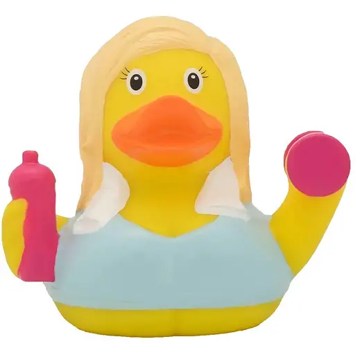 Утка FunnyDucks Фитнес девушка (1279) - фото 1