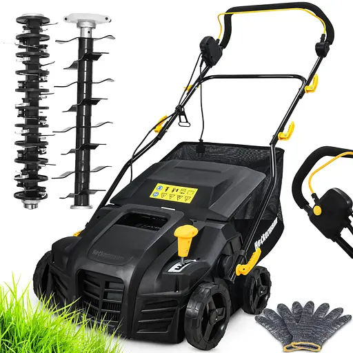 Електричний скарифікатор, аератор (400 мм, 55 л) Heckermann SVWA20 - фото 1