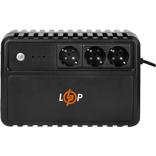 Лінійно-інтерактивне ДБЖ LogicPower LP-600VA-3PS 360 Вт (LP16158) - фото 1