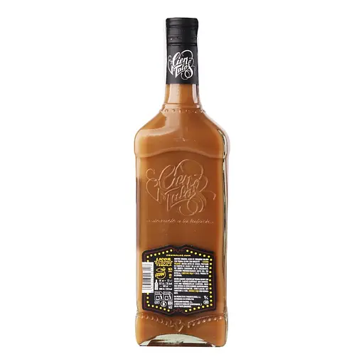 Ликер Cien Malos Caramelo 16% 0.7 л  - фото 2