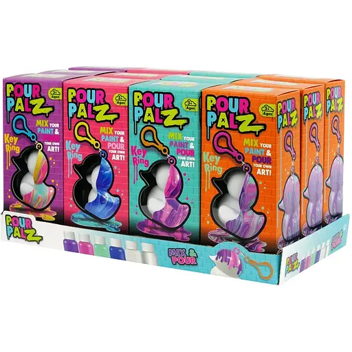 Набор для творчества ToyMonster Флюид Арт Брелок Утенок в ассортименте (GS-G26262) - фото 29