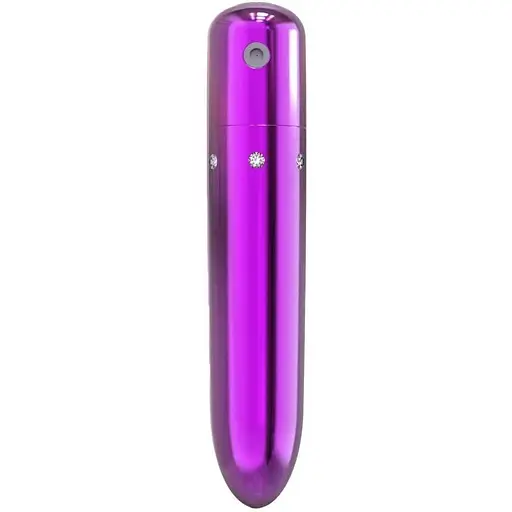 Виброкуля PowerBullet Pretty Point Rechargeable Bullet Purple фиолетовый - фото 6