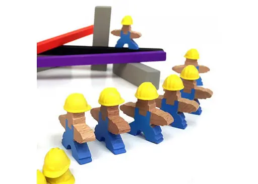 Настольная игра Plan B Games Ребята работают (Men At Work) (англ.) + правила на украинском! (PZG20050EN) - фото 4