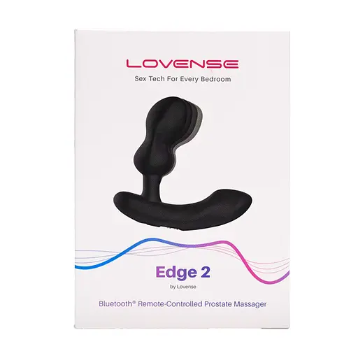 Стимулятор простати Lovense Edge 2, 12.4 см (чорний) - фото 6