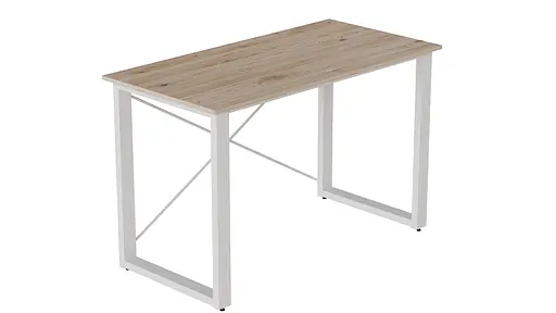 Письменный стол Ferrum-decor Драйв 750x1200x600 Белый металл ДСП Дуб Сан-Марино 16 мм (FRD-103123) - фото 6