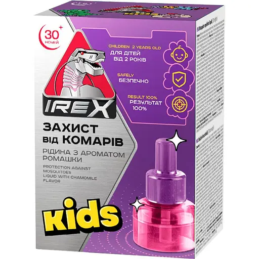 Рідина від комарів IREX Kids 30 ночей