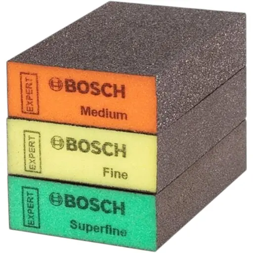 Губка шлифовальная Bosch Professional S471 Expert 69х97х26мм MF SF 3 шт. (2.608.901.175)