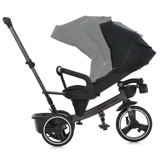 Велосипед детский трехколесный MT 1002-1 черный - фото 3