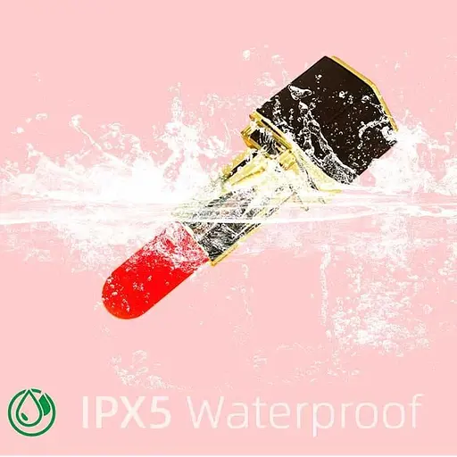 Вібратор для клітора "Секретна помада" 10 режимів USB 9,5 см Червоний K0927-1 - фото 8