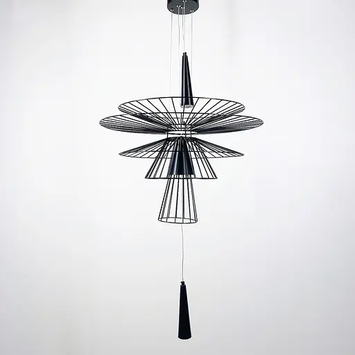 Дизайнерський світильник Gravity | Line F | Арт. D9056-600 BK - фото 9