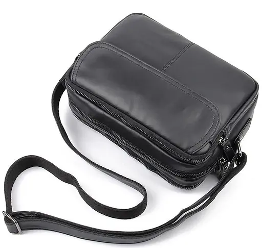 Чоловіча шкіряна сумка Vintage 23,5х17х5 см sum0012598 - фото 6