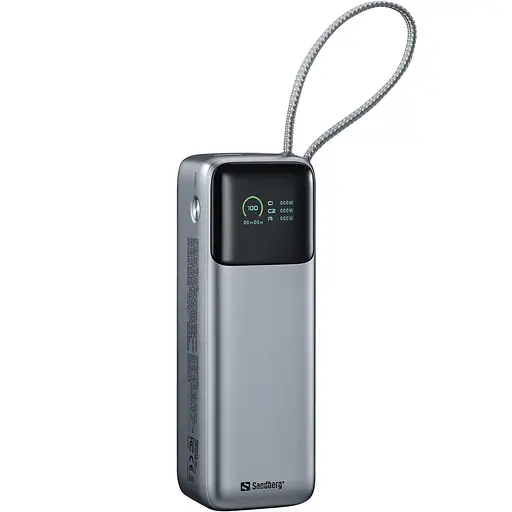 Павербанк Sandberg Black 27 000 mAh / 240 Вт (421-31) - фото 5