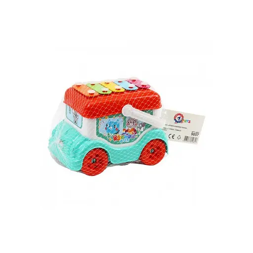 Дитяча музична іграшка "Автобус-ксилофон" 9857TXK - фото 8