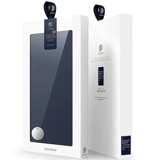 Чехол-книжка Dux Ducis с карманом для визиток для Apple iPhone 16 Pro 6.3 Синий - фото 7