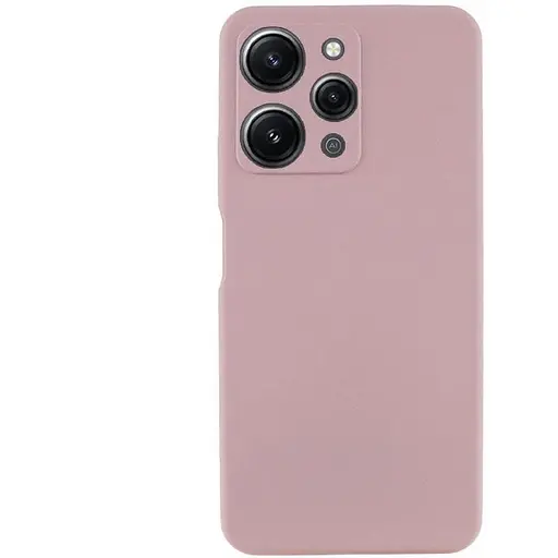 Чехол Lakshmi Silicone Cover Full Camera (AAA) для Xiaomi Redmi 12 Розовый / Pink Sand