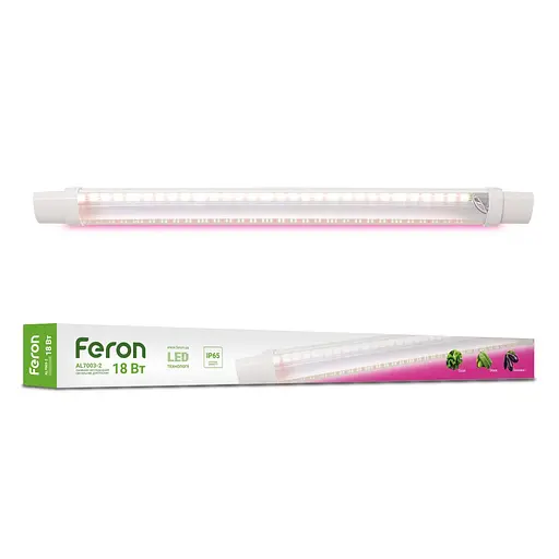 Светодиодный линейный светильник Feron AL7003-2 18Вт фито - фото 1